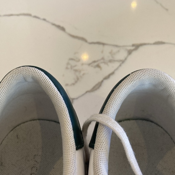 Lacoste white leather trainers, Men's Size 10 - Picture 8 of 11